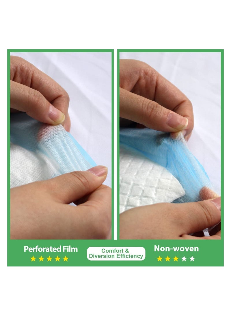Cherry Medical Supply 110-Pieces Packed In 11 Pouches 60 Cm X 90 Cm Xl Pet Training Pads Puppy Pads Super Absorbent  - Image 2