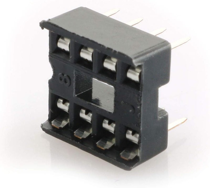 Tegg 8 Pin IC Socket 60 PCS 8 Pin DIP IC Socket Adaptor Solder Type - Image 3