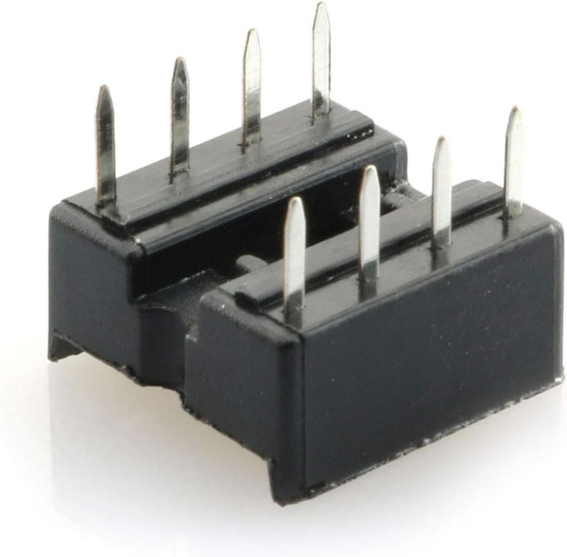 Tegg 8 Pin IC Socket 60 PCS 8 Pin DIP IC Socket Adaptor Solder Type - Image 4