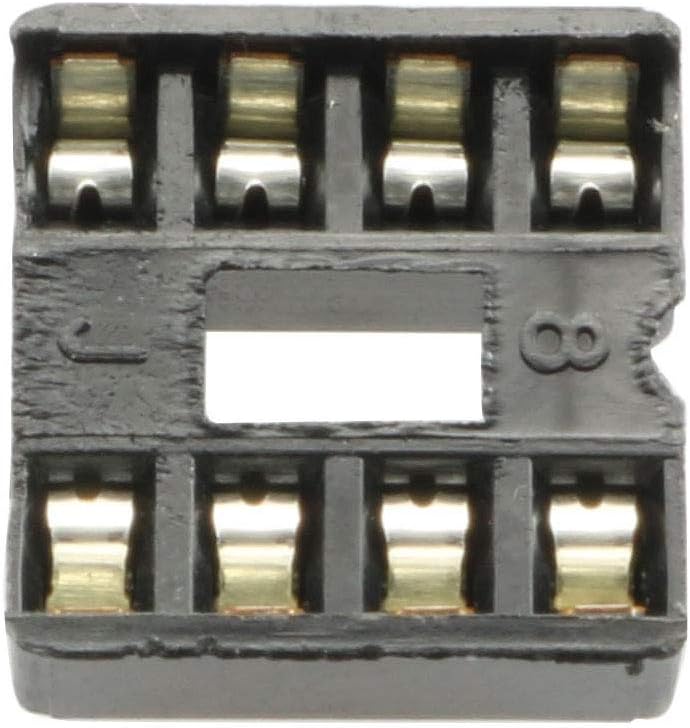 Tegg 8 Pin IC Socket 60 PCS 8 Pin DIP IC Socket Adaptor Solder Type - Image 5