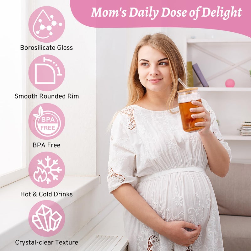 Early Minds New Mom & Baby Girl Gift Set  Newborn Essentials Stuff For First Time Moms  Pregnancy Gifts For Gender Reveal  Baby Shower  Expecting Mom Care Package After Birth - Image 5