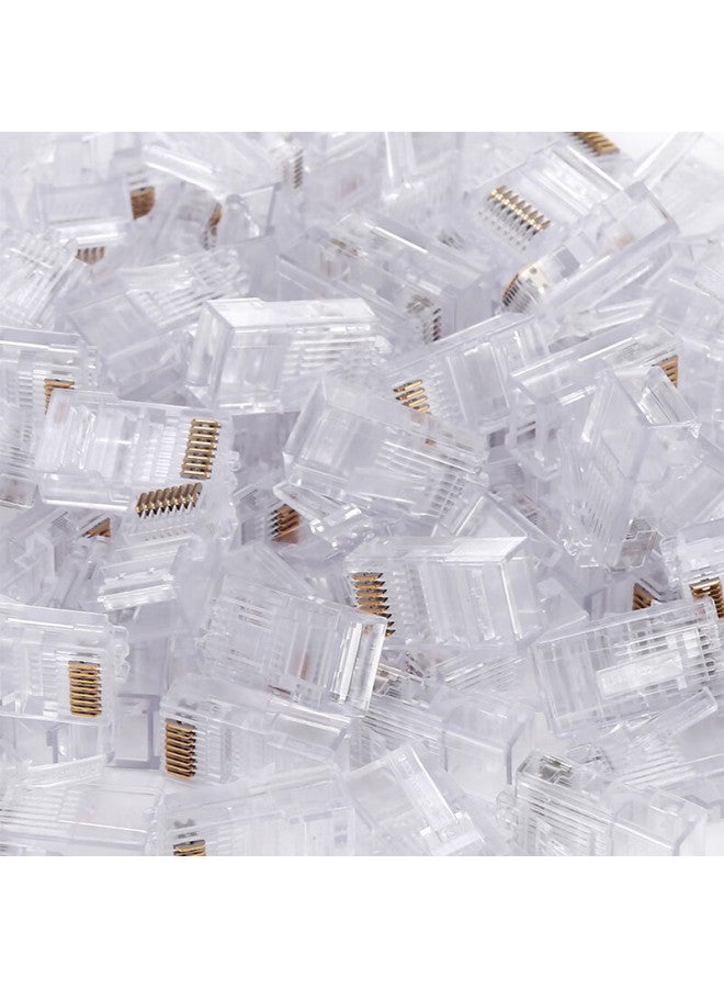 Commscope رأس شبكة كريستال Cat5e الأصلي من أمب RJ45 (100 قطعة في العبوة) 8-554720-3 (سابقًا علامة أمب وايرينغ) - Image 5