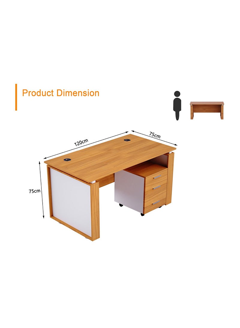 Mahmayi Zelda M191-12 Contemporary Office Desk