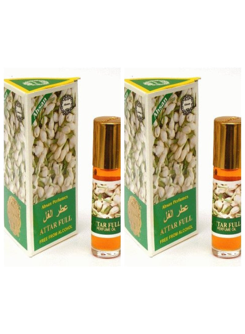 Original Attar Full Perfume Attar From Ahsan 8ml 2 pcs