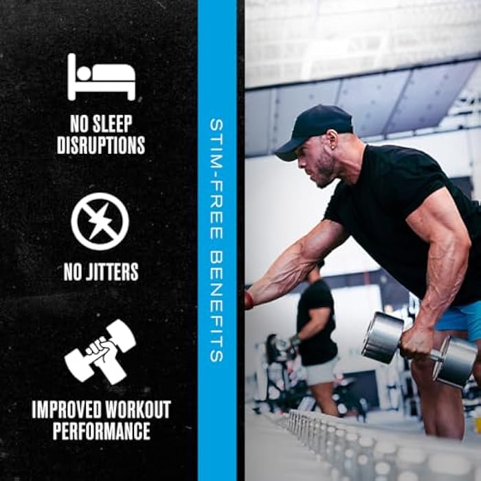 Jacked Factory مسحوق ما قبل التمرين خالي من المنشطات من جاكتد فاكتر نيتريك سيرج - مكمل أكسيد النيتريك خالي من الكافيين مع كرياتين كون-كريت، إل سيترولين، وجلسيرول جليسرسايز - أناناس مانجو، 30 حصة - Image 4