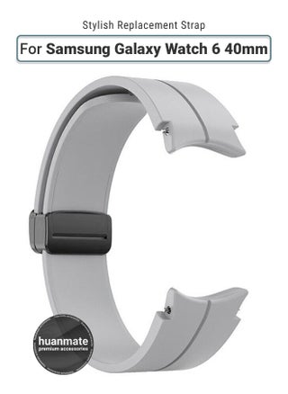 Replacement Strap For Samsung Galaxy Watch 6 40mm - Grey Colorful High Quality Soft Silicone Watch Strap For Men And Women - pzsku/ZBCF367D3487B31CD7B84Z/45/_/1700315937/55548906-0768-4ff6-8dfd-cad97d5ba5d6