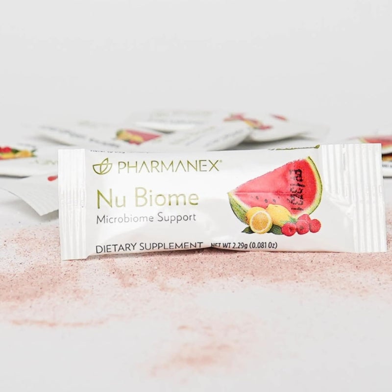 Nu Skin مكمل صحة المناعة من نُو سكين فارمونيكس نُو بايوم لصحة الأمعاء يدعم توازن الهضم والطاقة وصيغة مضادة للأكسدة 30 عبوة - Image 4