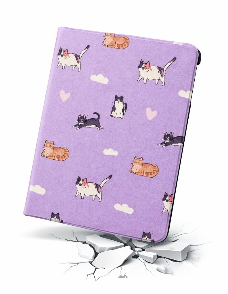 MOCA Case for iPad A16 11th Generation 11 Inch 2025 Case, iPad Case 10th Generation 10.9 Inch Slim Stand Back Protective Smart Cover (Cats) - Image 4