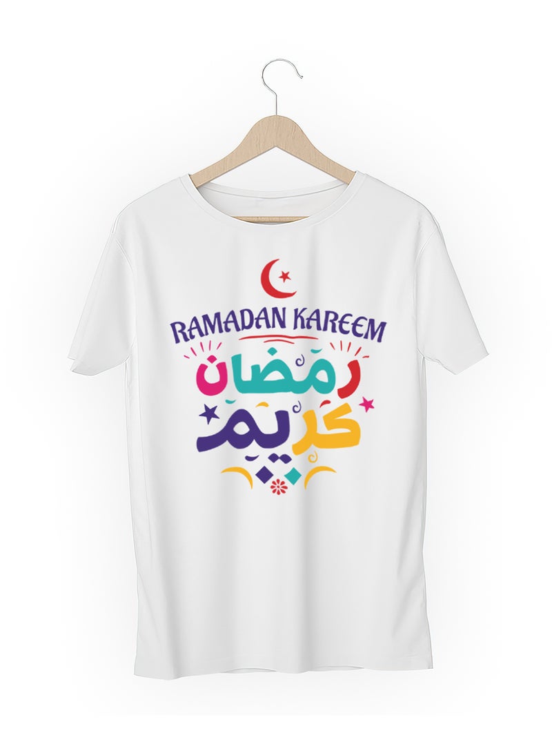 Fashion World Cotton T-shirt Printed with High-quality Ramadan  - Image 3