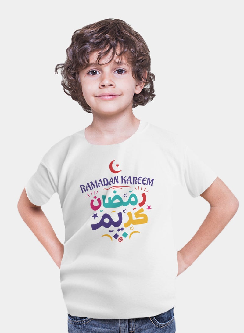 Fashion World Cotton T-shirt Printed with High-quality Ramadan  - Image 1