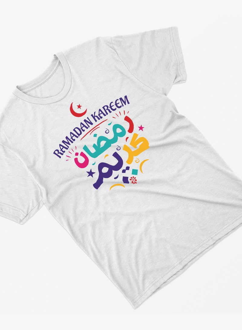 Fashion World Cotton T-shirt Printed with High-quality Ramadan  - Image 2