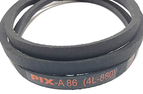 PIX Lawn Mower V-Belt, 1/2" x 88" Replacement Belt - Compatible with Craftsman 144200, 131290, Simplicity 1721130, MTD 754-0291A, Toro 92-6954, 92-6718 - Riding Lawn Mower Deck Belt - Image 2