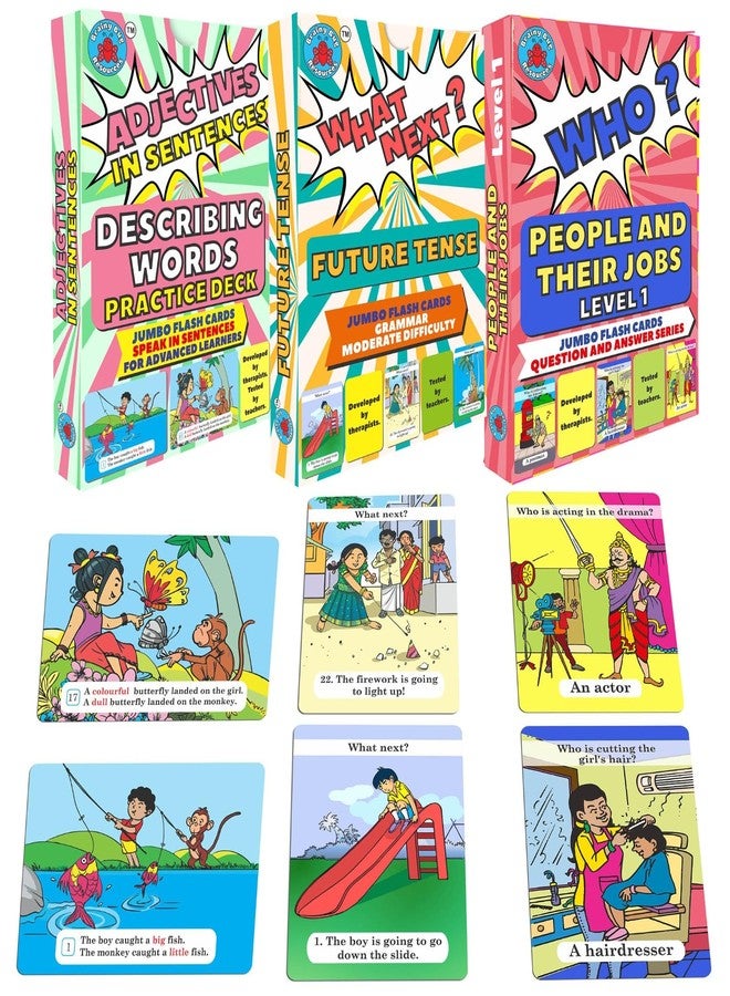 Brainy Bug Resources موارد Brainy Bug: الصفات في الجمل، وأفعال الفعل في زمن المستقبل، وإجابة سؤال "من؟" | تعليم القواعد، وبنية الجملة، والمفردات | للمتعلمين المتقدمين | للأطفال ذوي الاحتياجات الخاصة | تعلم اللغة الإنجليزية - Image 1