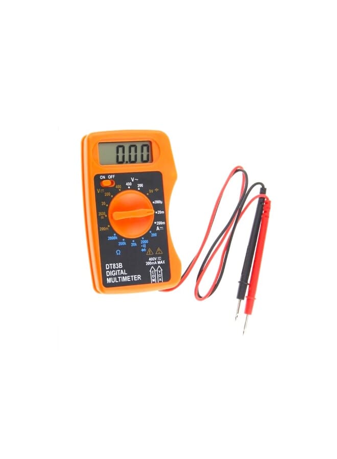DT83B Portable Digital Multimeter 1999 Counts Pocket Mini Ammeter Voltage Current Ohm - Image 1
