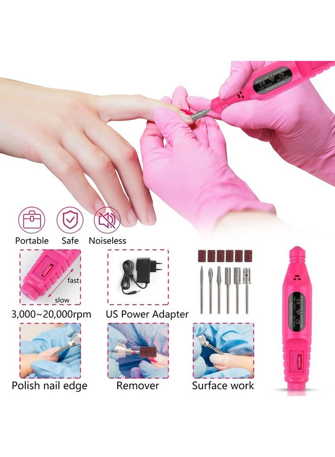 Deciniee Practice Hand for Acrylic Nails Kit, Fake Hand for Nail Practice Mannequin Hand, Nail Training Finger Kit Set Professional Acrylic with Everything, Nail Starter Kit for Beginners with Drill UV Light - Image 2
