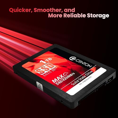 Centon Ceton Electronics MP Essential 1TB Hard Drive, SSD SATA III, 2.5” Solid State Drive, Internal Hardrives - Image 4
