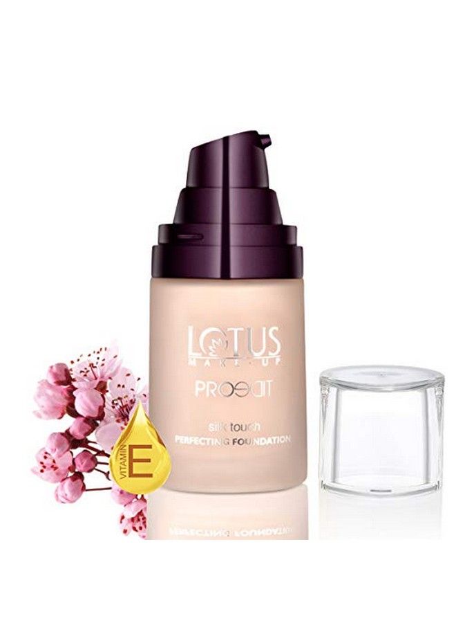 Lotus Makeup فoundation لمسة حريرية مثالية خفيفة الوزن بلمسة رطبة (بيج 30 مل) - Image 3