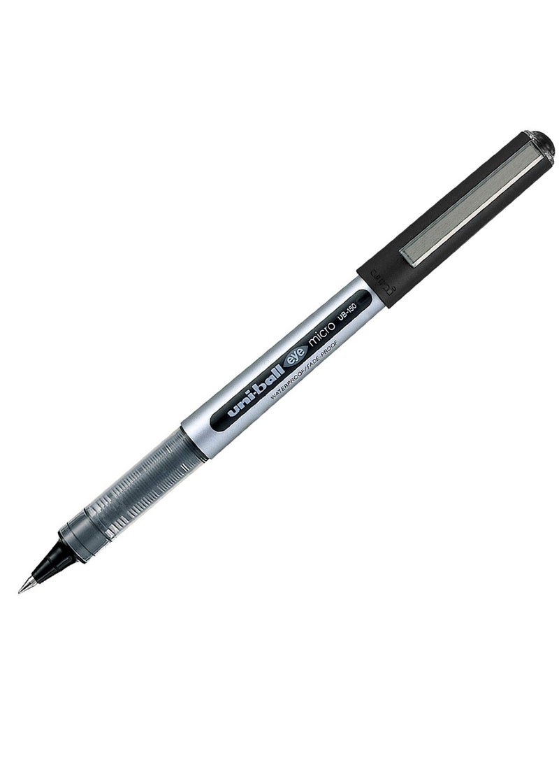 Uniball 4-Piece Eye Micro Rollerball Pen 0.5mm Tip Multicolour - Image 2