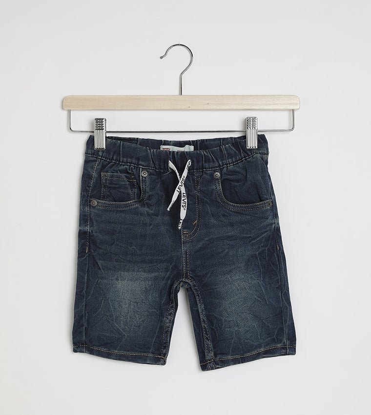 Levi's Young Boy's Skinny Fit Dobby Shorts