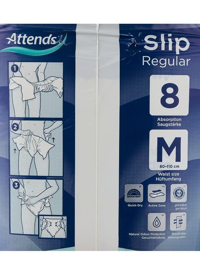 Attends Slip Regular 8 Medium, 28pcs  - Image 3