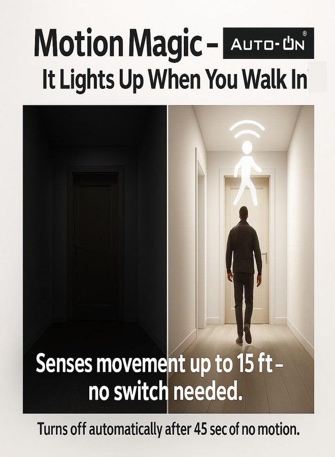 Auto-ON Motion Sensor LED Bulb (20W) (Automatic ON/OFF) (Works both during Day/Night) (Only Motion Sensing) (One Year Warranty) - White Pack of 1 (Motion Indoor) - Image 3