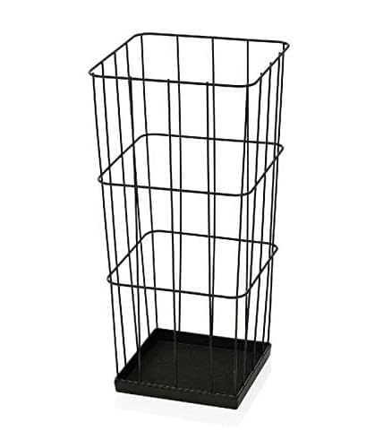 OGFC 52102 Modern compact broom stand for Indian home/office and commercial spaces/Modern stylish broom holder - Black - Image 4