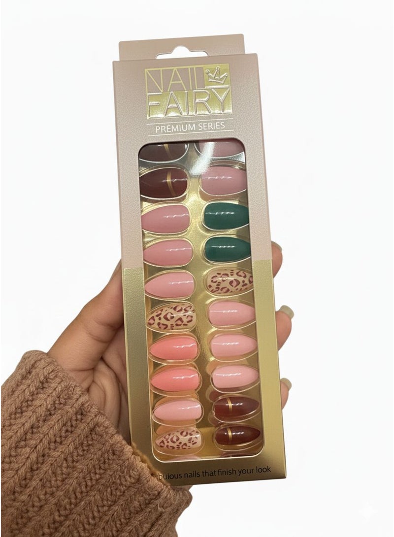 اظافر جل نايل فيري 20قطعة - Image 3