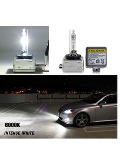 TBS DESIGN TBS DESIGN D1S HID Xenon Bulbs High Brightness 35W 6000K Cool White Car Bulb  - Image 4