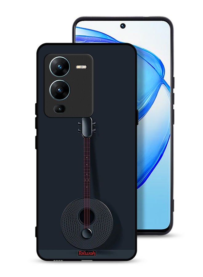 Tolwak Vivo V25 Pro 5G Protective Case Cover Guitar - Image 1