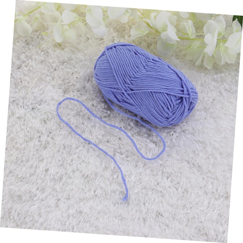 50g Super Soft Milk Cotton Yarn Ply Cotton Yarn for Crocheting Knitting for Hats Scarves Skin Machine Washable - Image 5