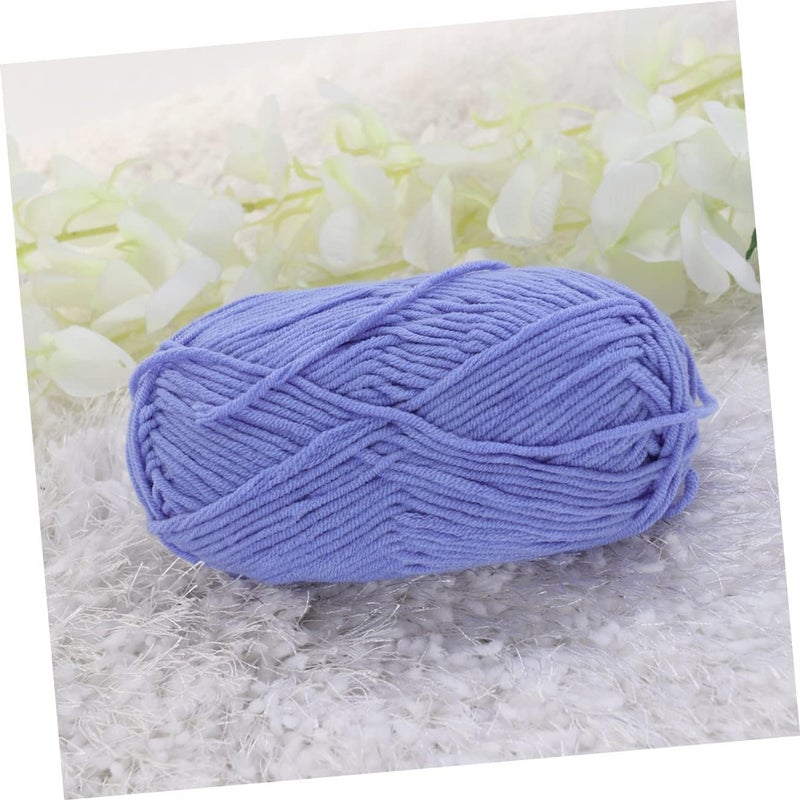 50g Super Soft Milk Cotton Yarn Ply Cotton Yarn for Crocheting Knitting for Hats Scarves Skin Machine Washable - Image 2
