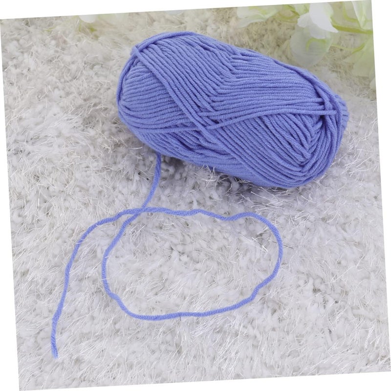 50g Super Soft Milk Cotton Yarn Ply Cotton Yarn for Crocheting Knitting for Hats Scarves Skin Machine Washable - Image 3