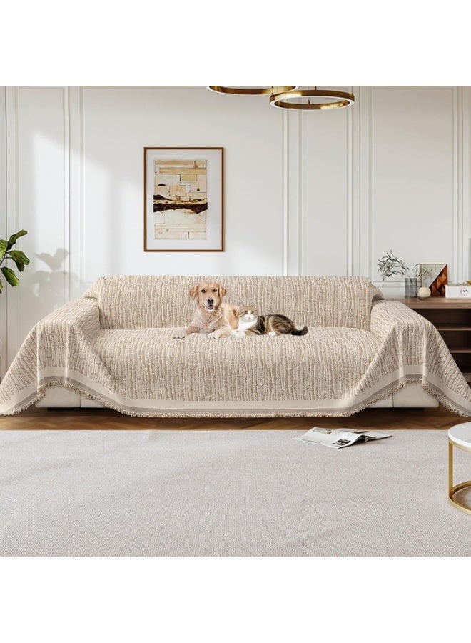 Turquoize All-Season Washable Soft Chenille Sofa Covers 1 2 3 4 Seater Non Slip Love Seat Slipcovers Couch Protector - Image 2