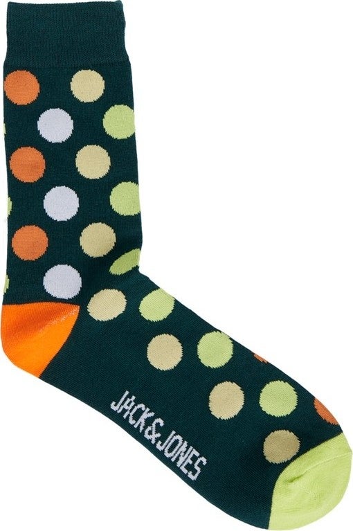 Jack Jones Orange Men's 3-Piece Socks 12242183 - Image 4
