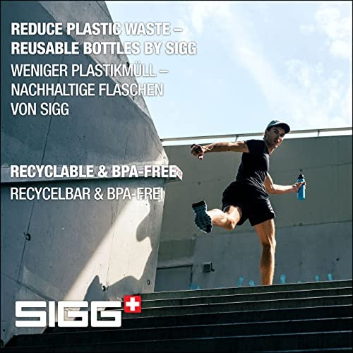 SIGG - Sports Water Bottle - WMB Sports Blue - With 3-Stage Sports Cap - Made in Switzerland - Leakproof - Lightweight - Metal - BPA Free - 25 Oz - Image 5
