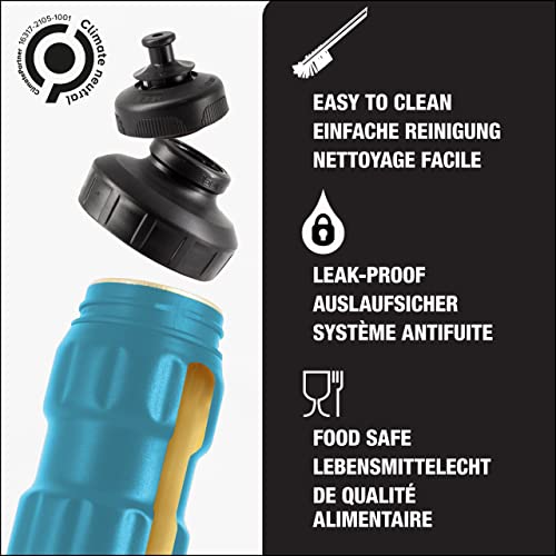 SIGG - Sports Water Bottle - WMB Sports Blue - With 3-Stage Sports Cap - Made in Switzerland - Leakproof - Lightweight - Metal - BPA Free - 25 Oz - Image 3