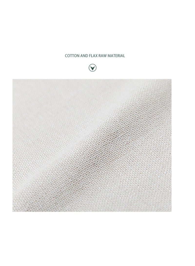 XiuWoo Eid Mubarak Placemats Ramadan Cotton Burlap Double Sided Table Mat Eid Decorations Moon  Lantern Place Mats for Ramadan Eid Mubarak Kitchen Dining Room Table Decoration(42*32cm） - Image 2