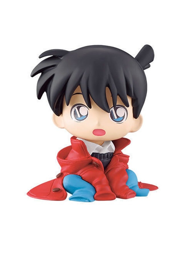 عام تماثيل كوو دو شينيتشي المصغرة (دورة كونان)، تماثيل لمتسودا وسكوتش من طفولتهم، تماثيل الجلوس. هذه الزخارف تحكيف بشكل جميل وتستخدم لتزيين الكعكات، وهي هدية مثالية للأعياد. - Image 2