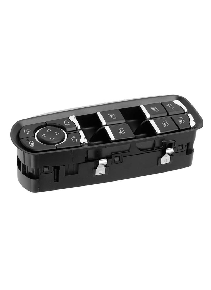 Generic Master Power Window Switch For Front Driver Side Window Door Control Switch Fit for Porsche Cayenne Model 2011-2016 Black Color  - Image 1
