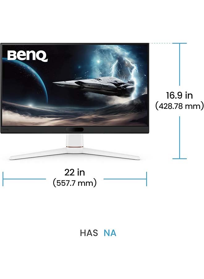 بين كيو شاشة الألعاب MOBIUZ EX251 24.5" FHD 220Hz 1ms GTG، AMD FreeSync DP 1.2 HDMI 2.0 USB، 99% sRGB، وضع لون اللعبة AI، مكبرات صوت مدمجة 2.5W، نسخة السعودية - ضمان 3 سنوات - Image 4