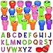 Cinrobiye 26 Pcs Alphabet Stamper AZ Letter Stamp Set for Classroom Rewards Birthday Party Favors Preschool Learning Crafts Goodie Bag Fillers pinata - Image 2