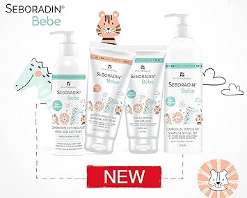 Seboradin Bebe Shampoo Washing Gel 2 in 1 for Baby Children and People with Sensitive Dry atopic Skin Gentle Cleaning Baby Care no tears 500 ml - Image 2