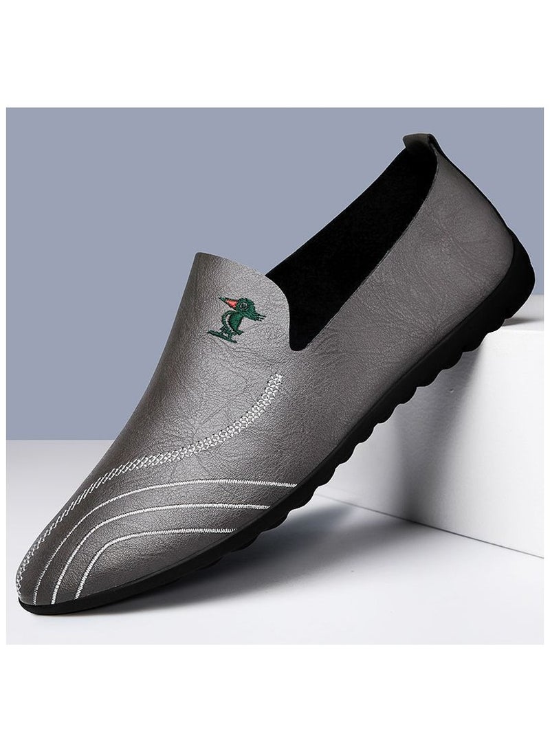 Shougu Versatile Retro Casual Leather Shoes  - Image 1