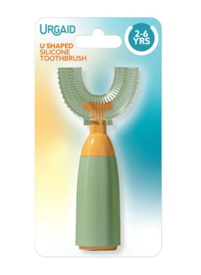 Kids U-Shaped Toothbrush Green