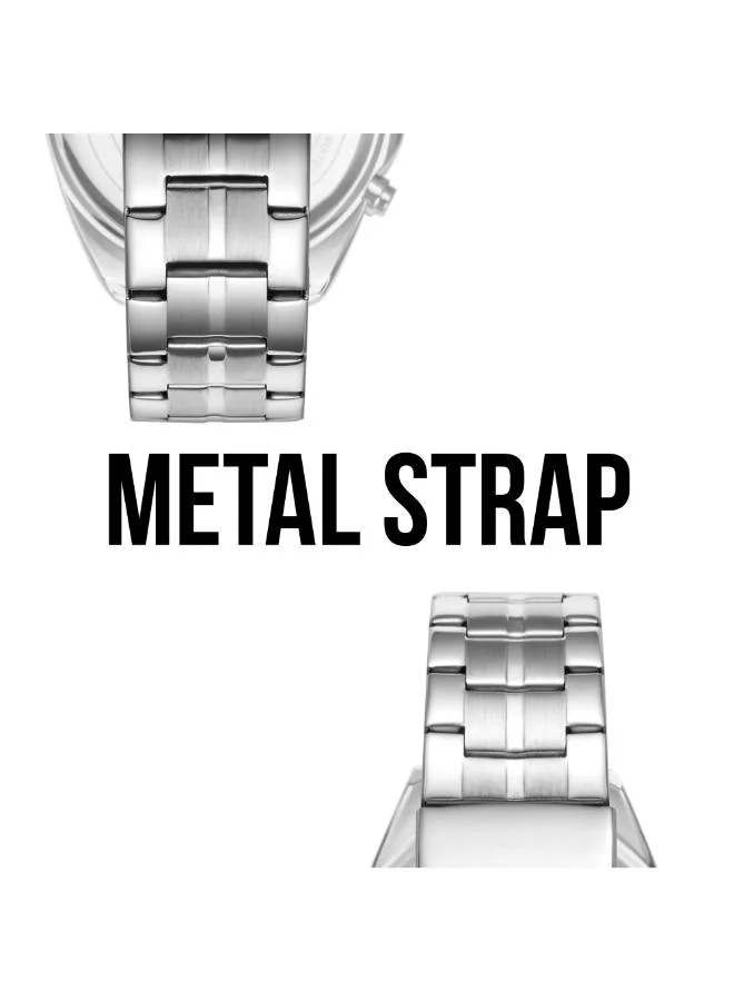 لي كوبر Men's Metal Multi Function Watch LC08217.370 - 44 mm