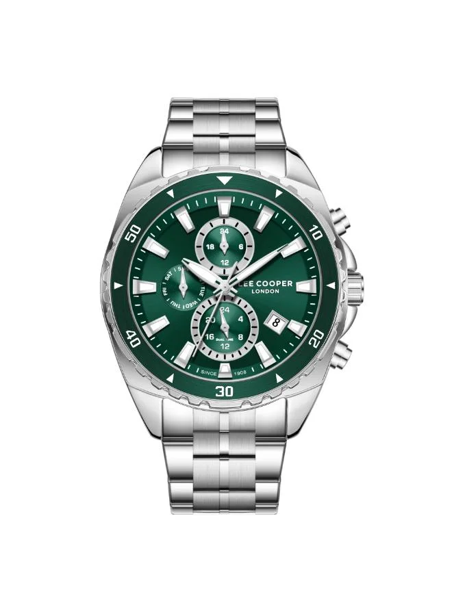 لي كوبر Men's Metal Multi Function Watch LC08217.370 - 44 mm