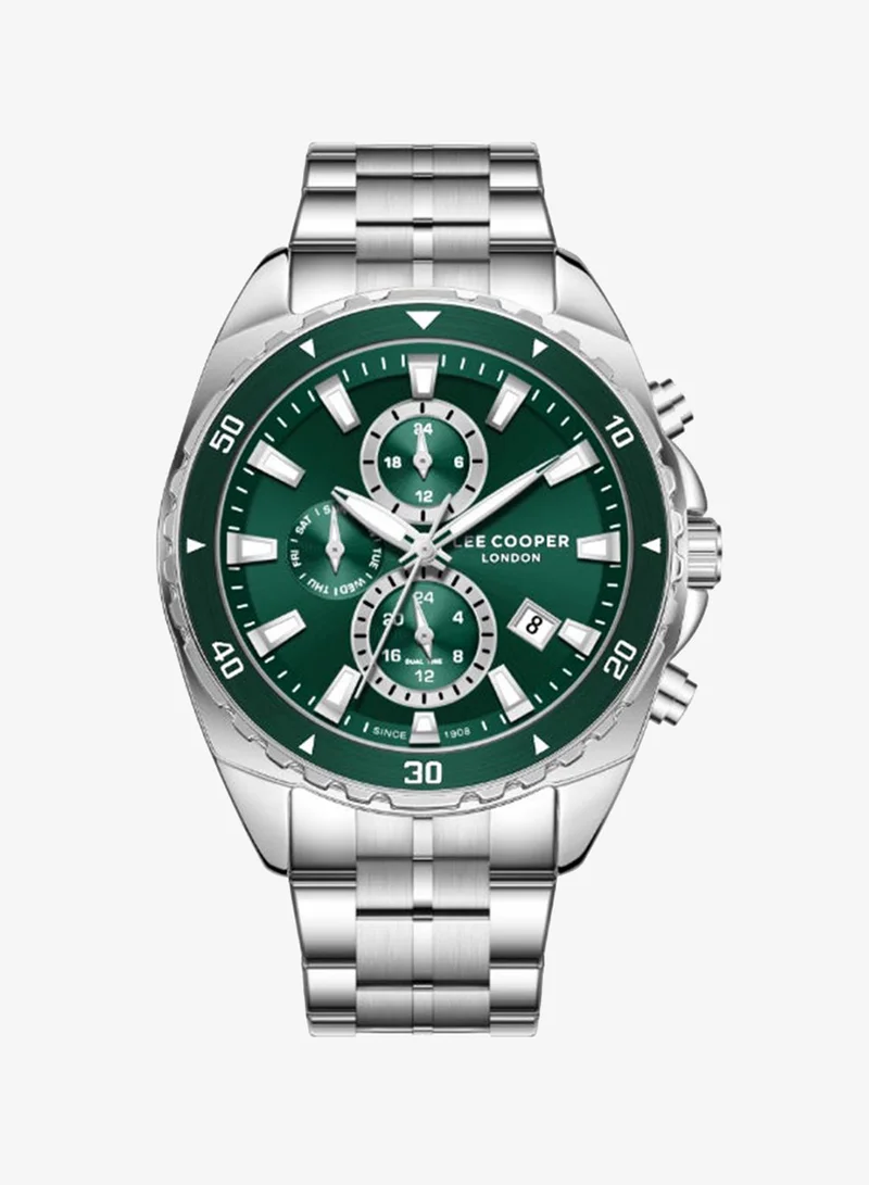 Lee Cooper Men's Metal Multi Function Watch LC08217.370 - 44 mm