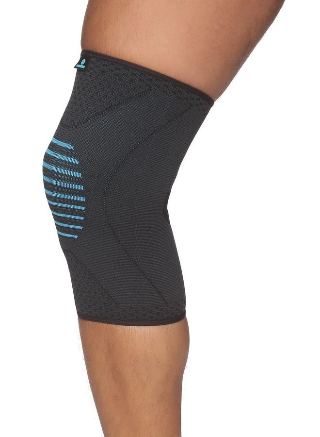 omtex Elite Knee Support Compression for Sports Protection, Running, Pain Relief, Sports, Gym, Injuries Recovery, Running for Men & Women- Large - Image 3