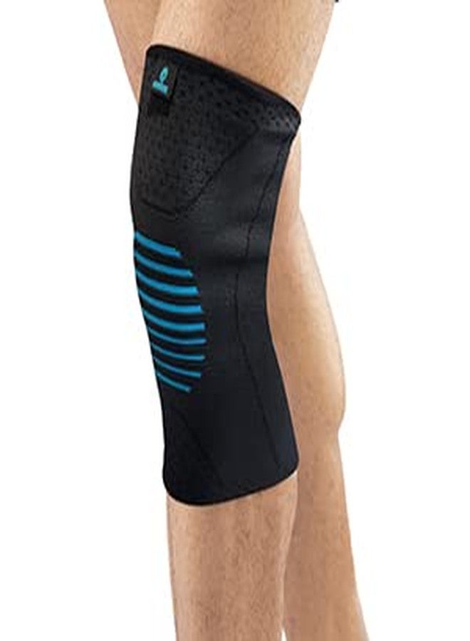 omtex Elite Knee Support Compression for Sports Protection, Running, Pain Relief, Sports, Gym, Injuries Recovery, Running for Men & Women- Large - Image 1