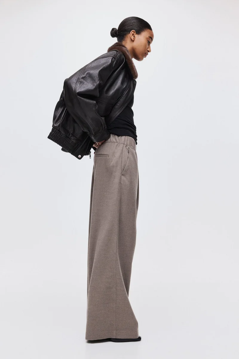 H&M Wide pull-on trousers